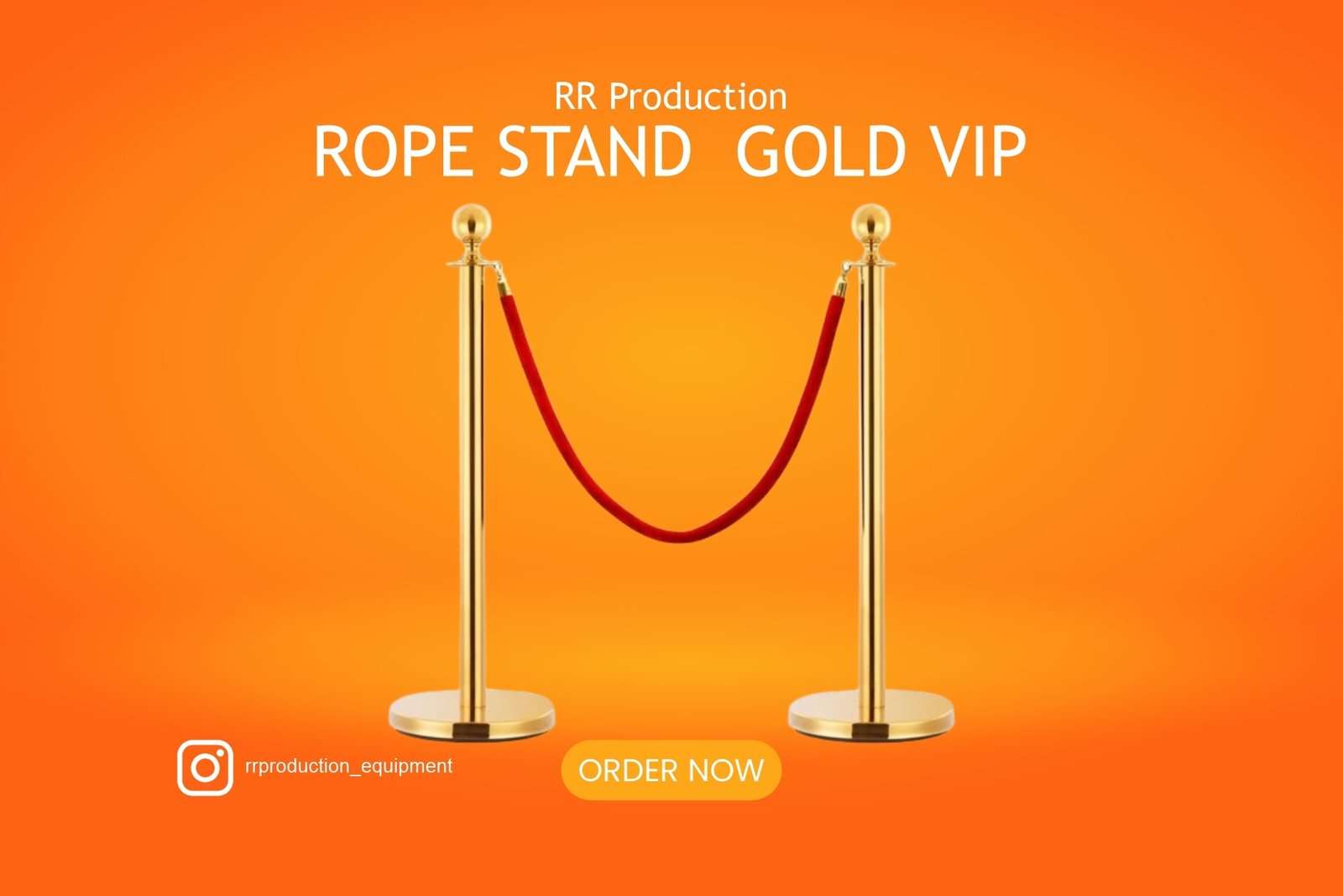 20. ROPE STAND GOLD VIP